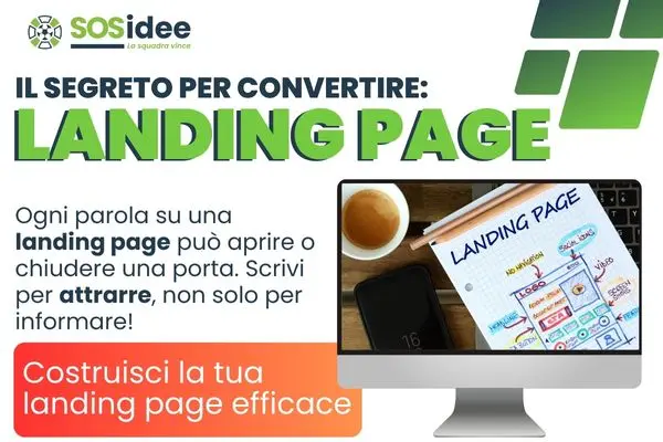 agenzia per creare landing page: SOSidee