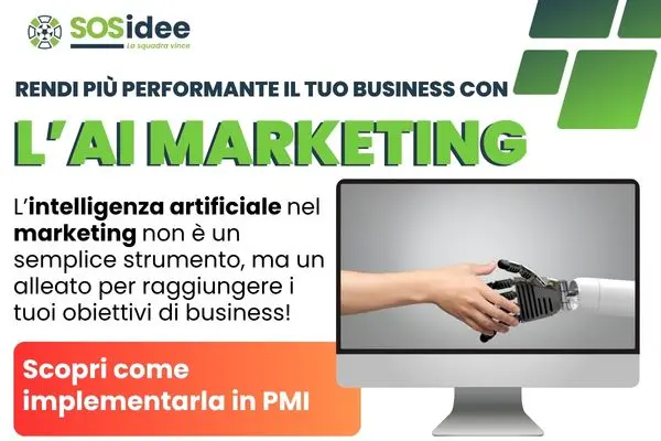 S0S AI Marketing per PMI: esempi, strumenti e vantaggi dell’Intelligenza Artificiale